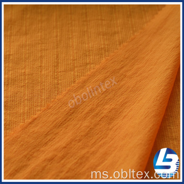 Obl20-2084 nilon taffeta ripstop fabrik untuk kot kulit